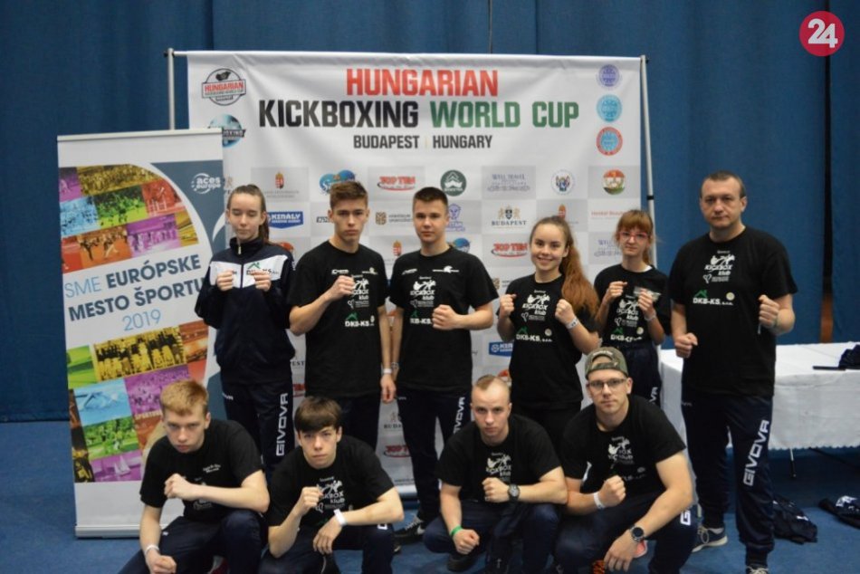 Michalovskí kickboxéri na Hungarian Kickboxing World Cup