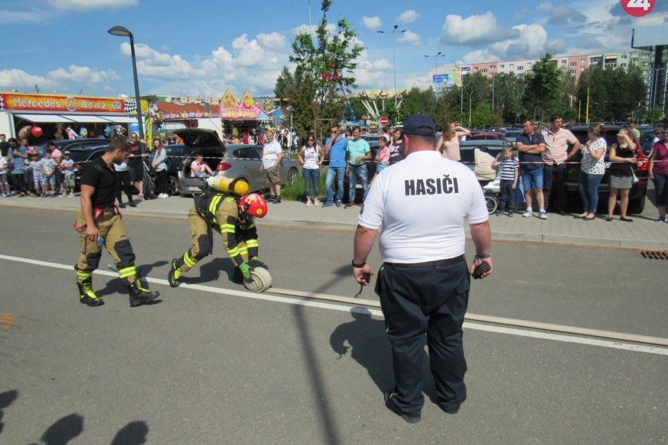 Bojovali, čo im stačili sily: V Prešove sa súťažilo o titul Železný hasič