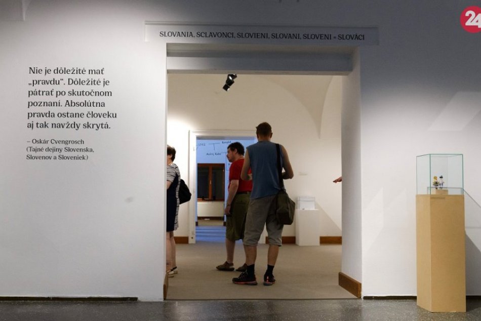 Výstava Skutočné dejiny Slovákov v Nitrianskej galérii