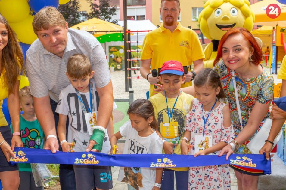 Nové detské ihrisko v Prievidzi