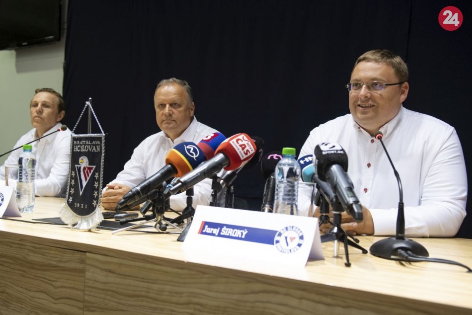 Tlačová konferencia HC Slovan Bratislava