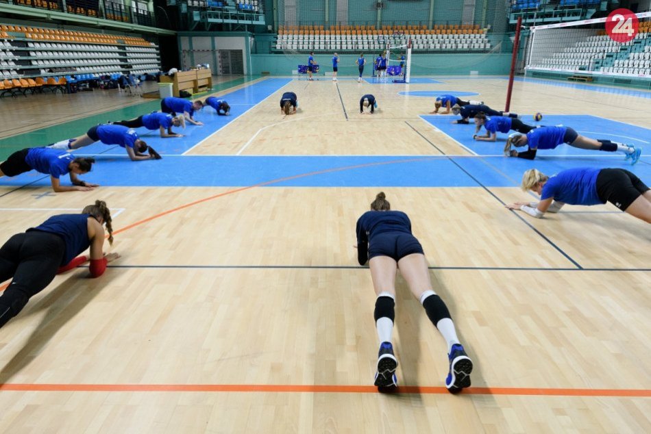 Príprava volejbalistiek SR na ME 2019