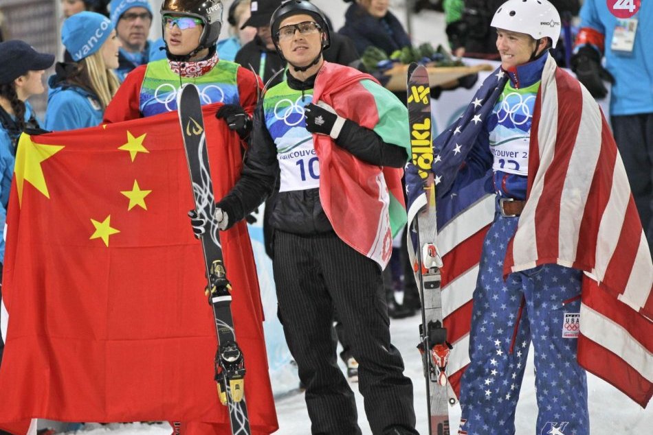 Bývalý bieloruský akrobatický lyžiar Alexej Grišin