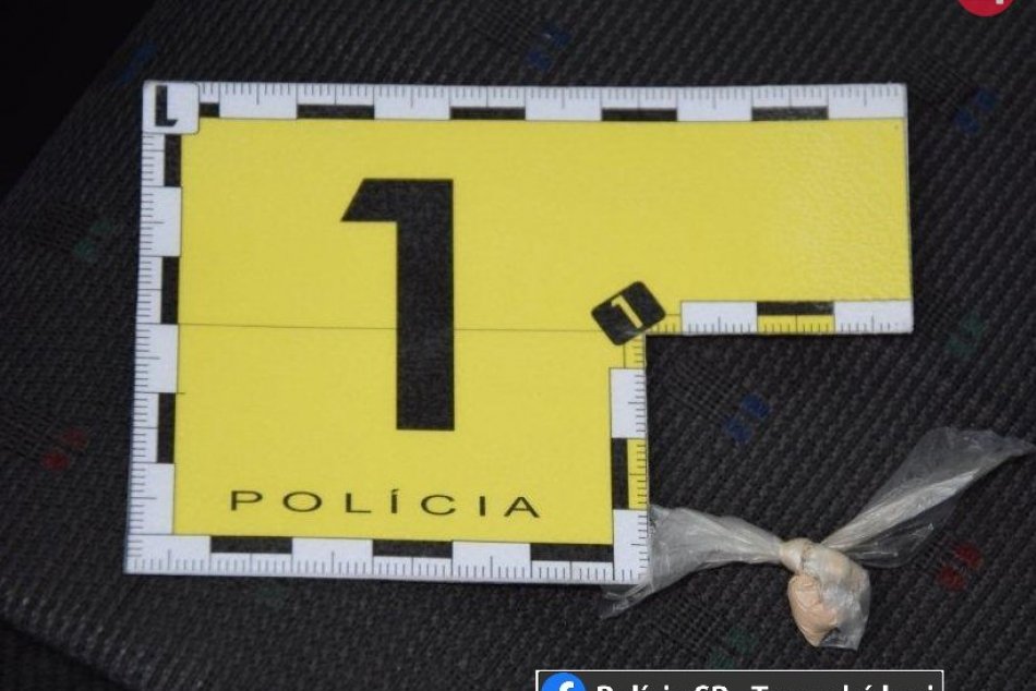 Policajný zákrok pre podozrenie z drogovej trestnej činnosti v Piešťanoch
