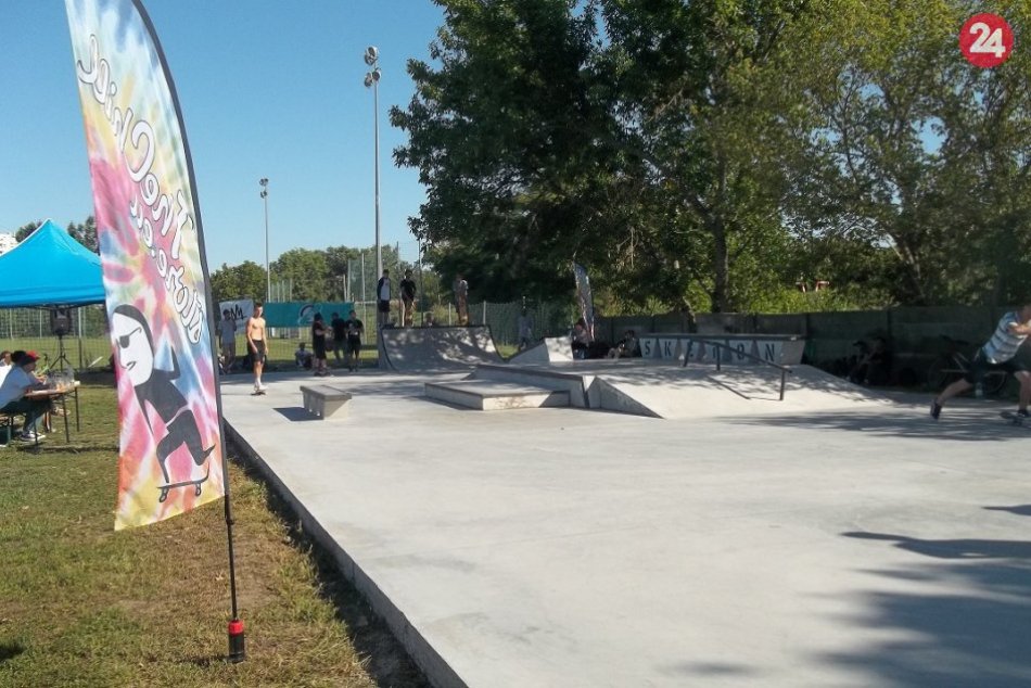 FOTO, Skate Park v Šali: Slovenskí skejtisti predviedli kúsky
