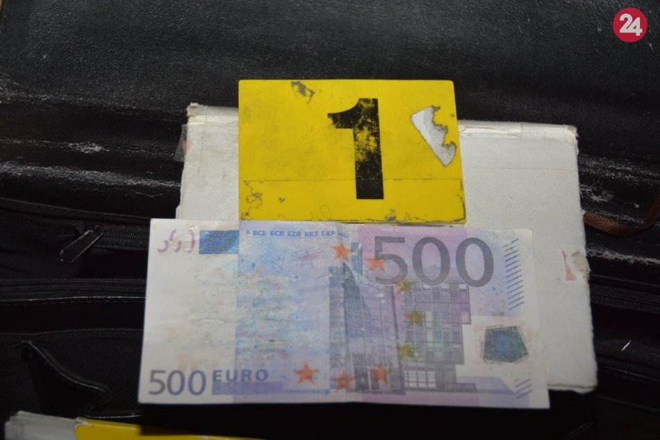 V OBRAZOCH: Zvolenskí kriminalisti zaistili podozrivé eurobankovky aj rastliny