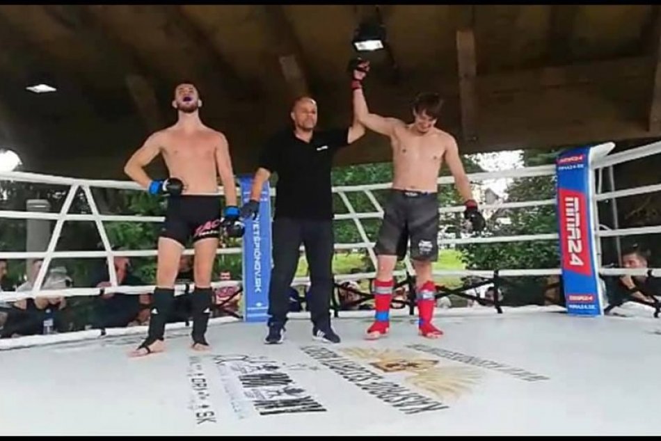 V OBRAZOCH: Úspech bystrického bojovníka MMA Samuela Trvalca