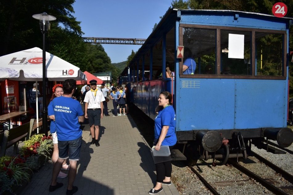 V OBRAZOCH: Oslavy vzniku Detskej železnice