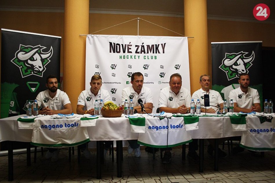 Hokejisti Nových Zámkov vstupujú do sezóny 2019/2020 s novým logom