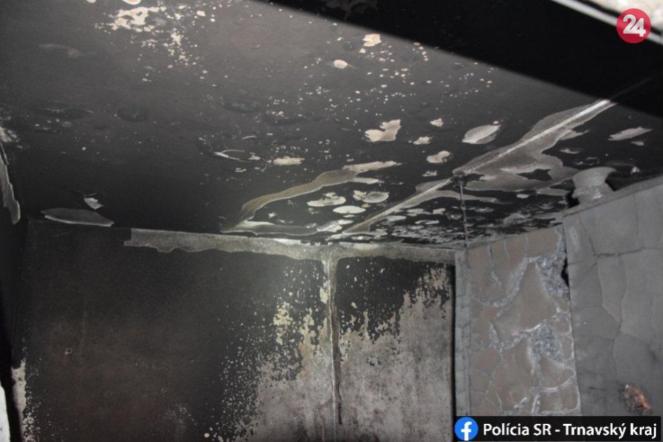 Pri požiari bytu na Linčianskej zasahovala aj polícia