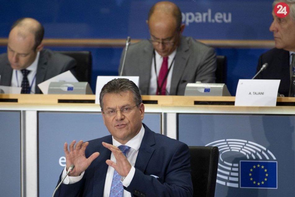 Maroš Šefčovič v Európskom parlamente