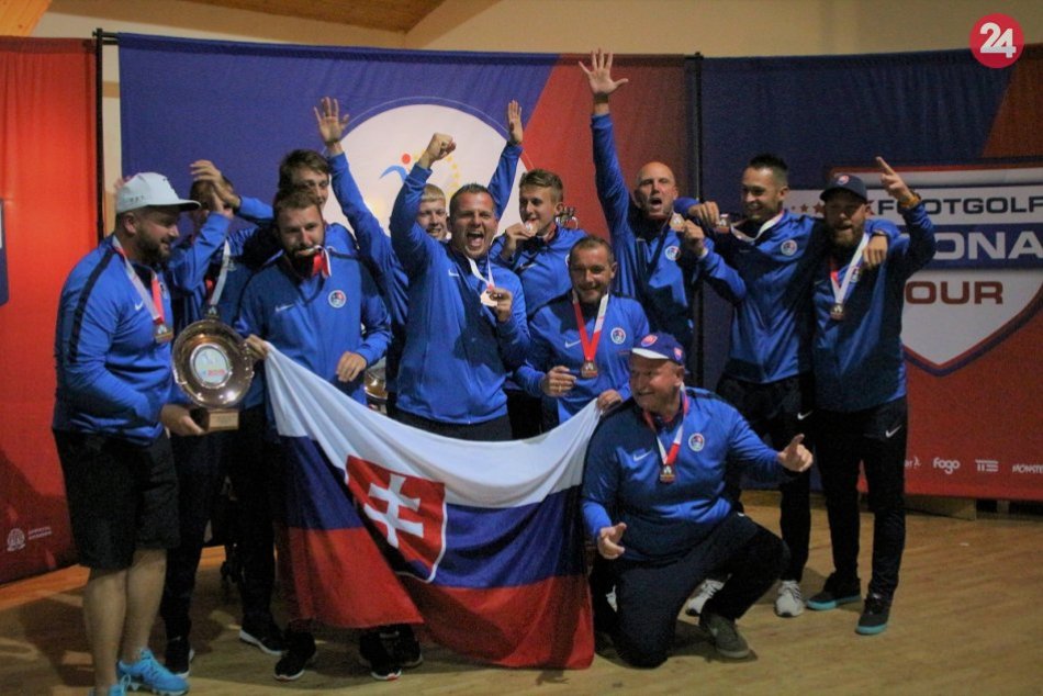 Footgolfový tím Slovenska získal bronz na ME: Pomohol aj náš Peter Gardian