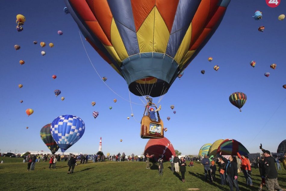 Balónová fiesta v Albuquerque