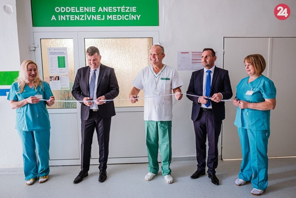 FOTO: Žiarska nemocnica predstavila vynovené oddelenie