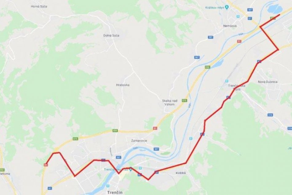 Uzavrú diaľnicu D1 pri Trenčíne kvôli meraniu mostom: Odchádzková trasa
