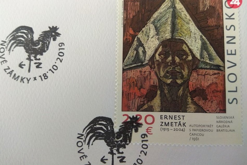 Pocta pre Ernesta Zmetáka z Nových Zámkov: Pošta vydala známku s jeho podobizňou