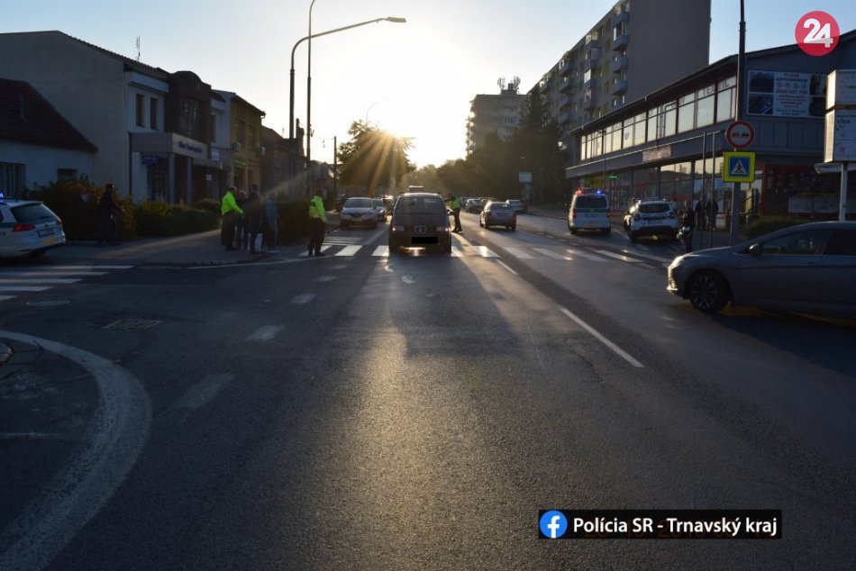 Naučte deti jazdiť bezpečne: Na priechode v Hlohovci zachytilo auto kolobežkárku