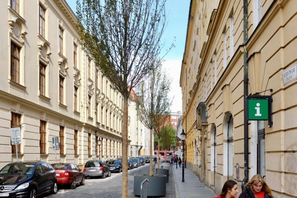 Klobučnícka ulica sa zmenila v rámci projektu Živé námestie