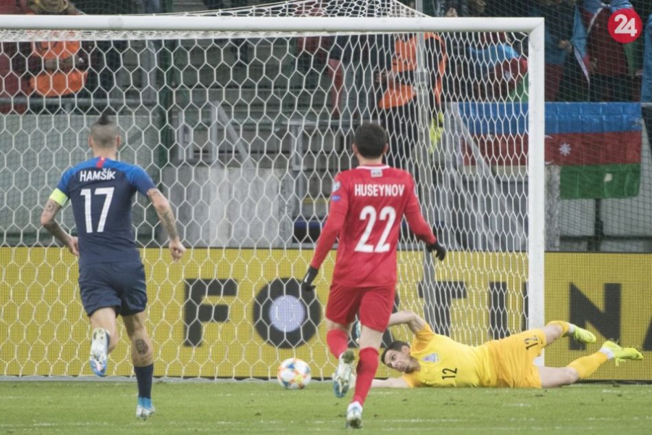 Slovensko – Azerbajdžan 2:0 (1:0)