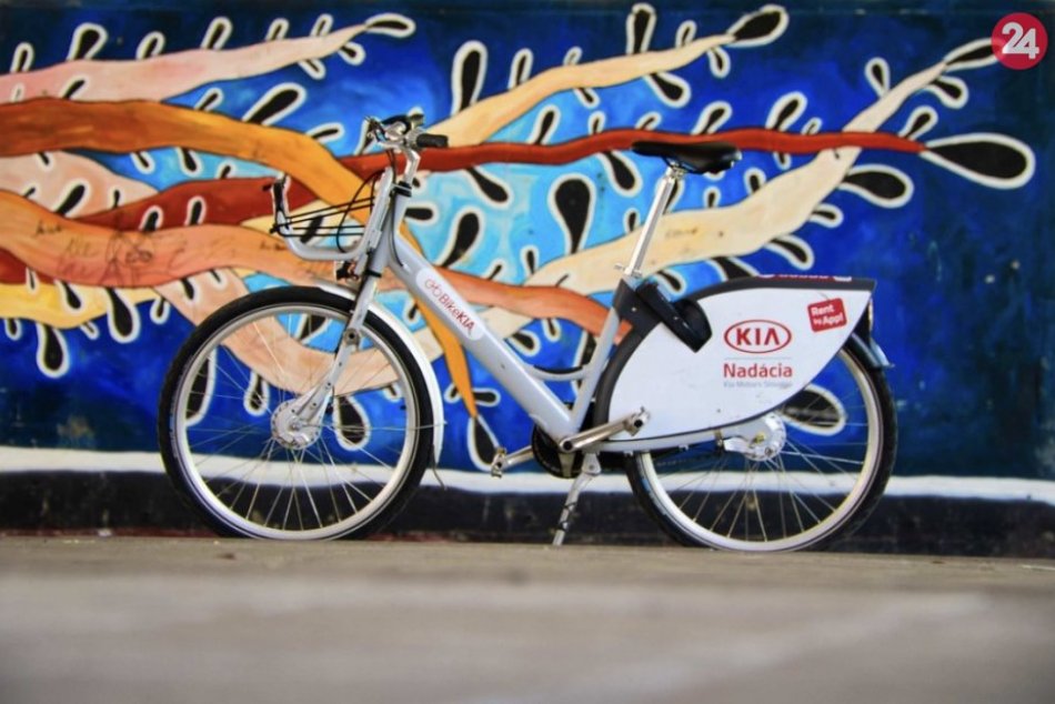 FOTO: Zdieľanie bicyklov v Žiline