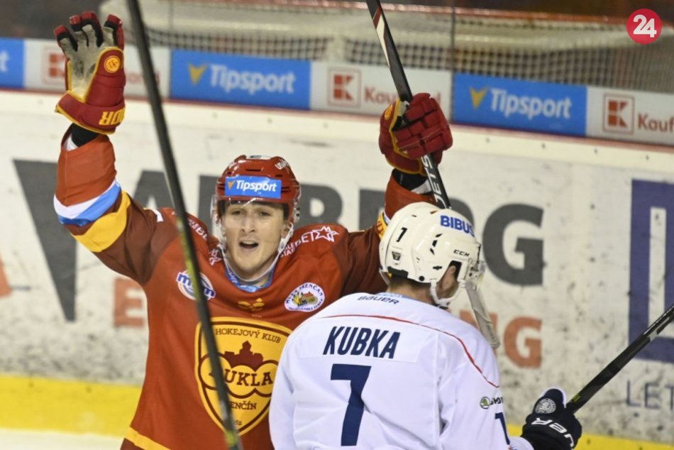 HK Dukla Trenčín - HK Nitra 2:0 v 30. kole