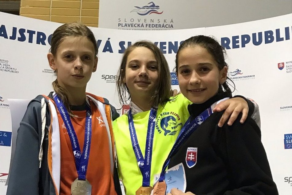 V OBRAZOCH: Plavkyňa Malíková z UMB má dve medaily z Majstrovstiev Slovenska