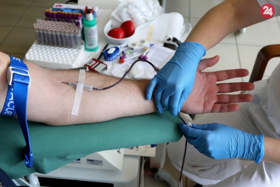 Darovanie krvi - hádzanári