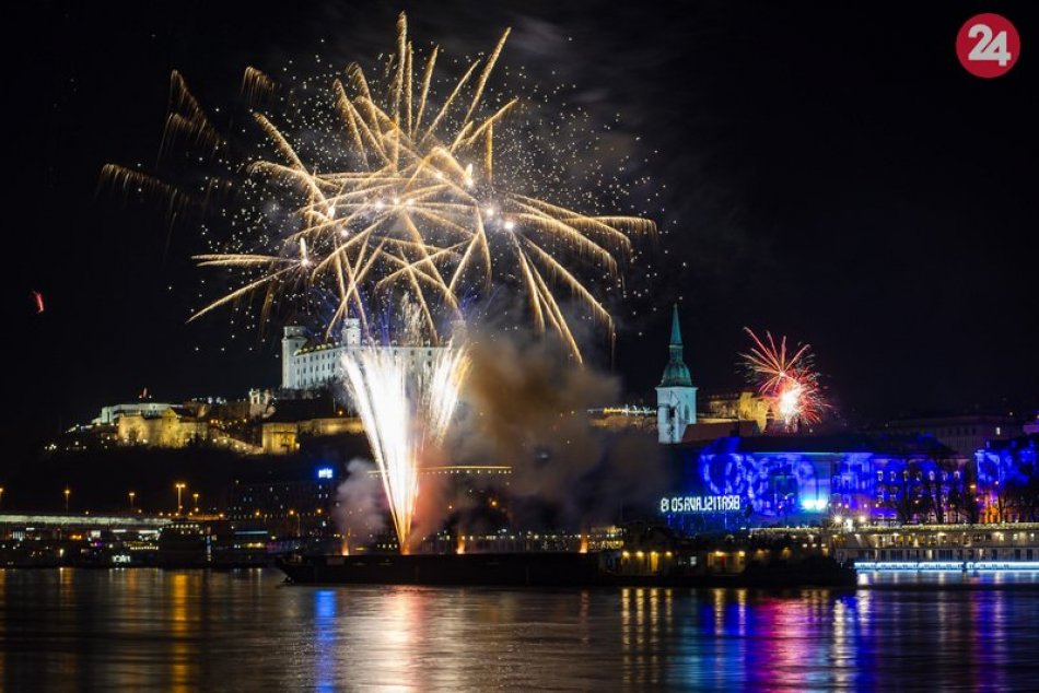 Bratislava: Silvester 2018 a oslavy Nového roka 2019