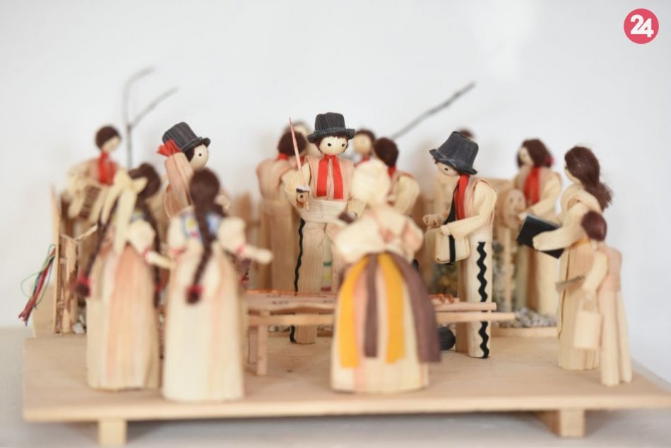 FOTO: Nádherné výtvory zo šúpolia od Antónie Dvorščíkovej z Praznova