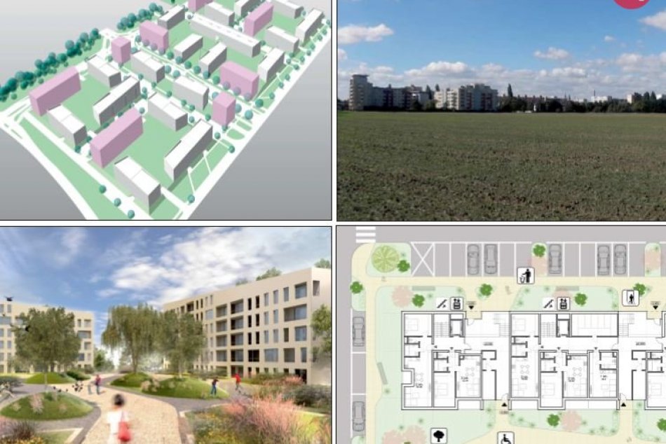 V Trnave môže vyrásť 19 bytových domov: Komplex Prúdy dostal zelenú, VIZUALIZÁCI
