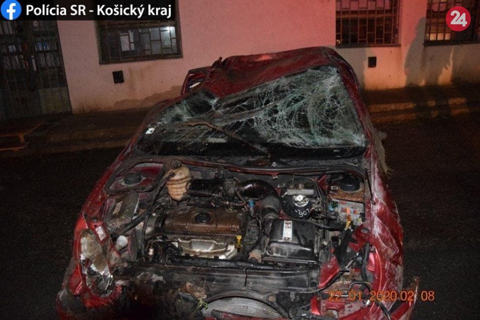 Nehoda pri Drahňove v okrese Michalovce