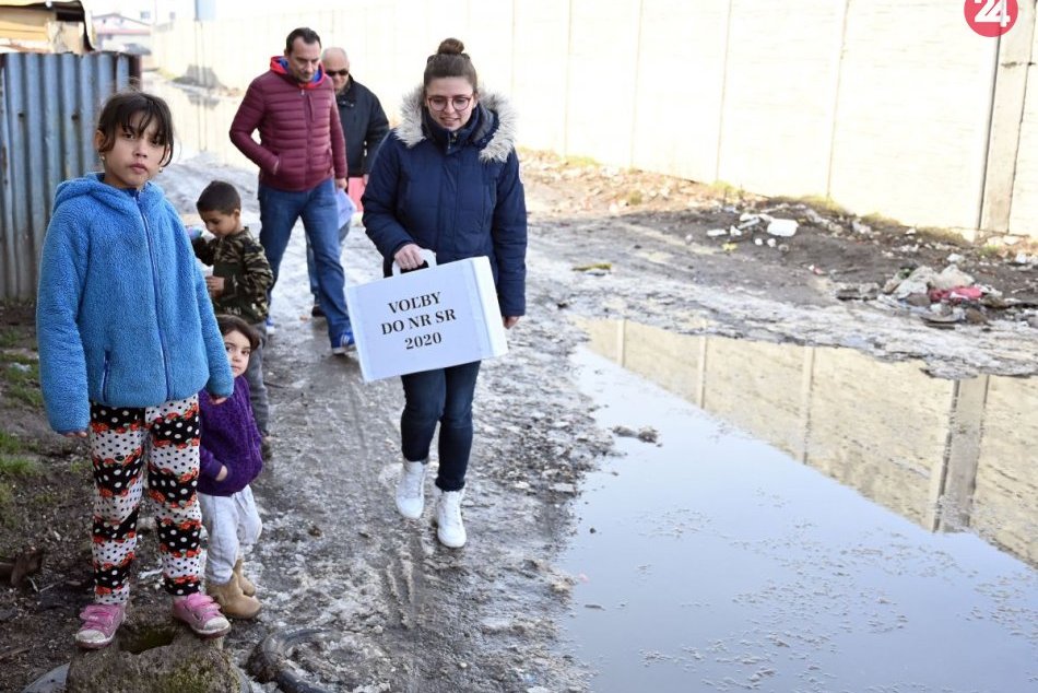 V rómskej osade chodia voliť aj analfabeti