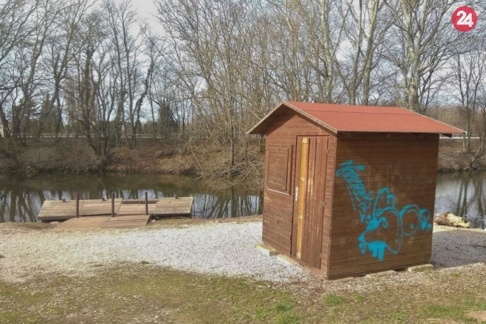 Aktuálny stav požičovne člnov v nitrianskom parku