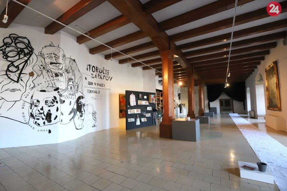 V OBRAZOCH: Galéria bez návštevníkov na Zvolenskom zámku