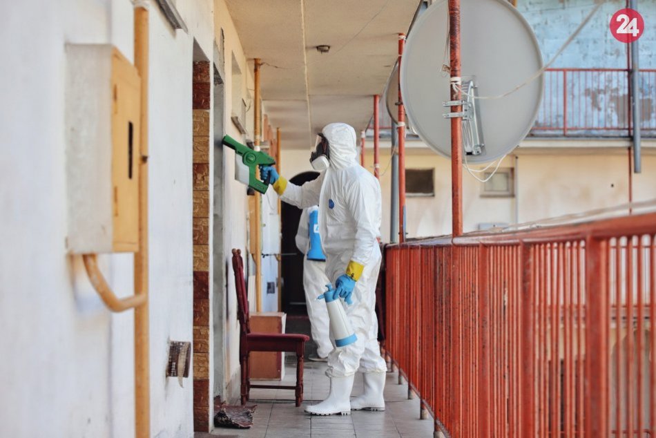 Obrazom: V Prešove začala prebiehať dezinfekcia