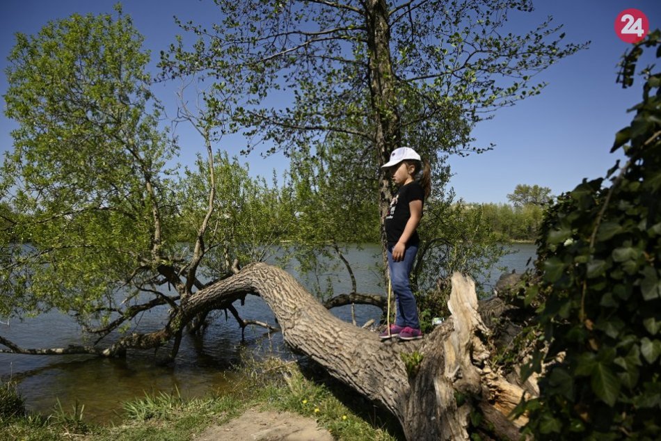 FOTO z trenčianskej Zátoky pokoja: Na jar je tam úžasne