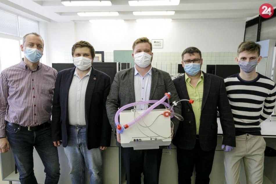 Pľúcny ventilátor mladých slovenských vedcov sa už vyrába sériovo