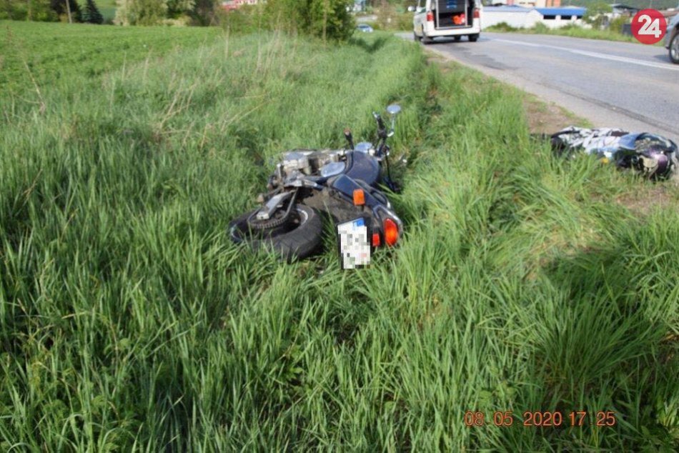 OBRAZOM: Neznámy vodič neďaleko Bystrice spôsobil nehodu, polícia hľadá svedkov