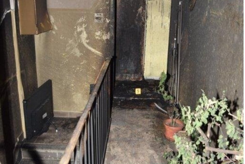 FOTO: Požiar bytovky v Novom Meste nad Váhom