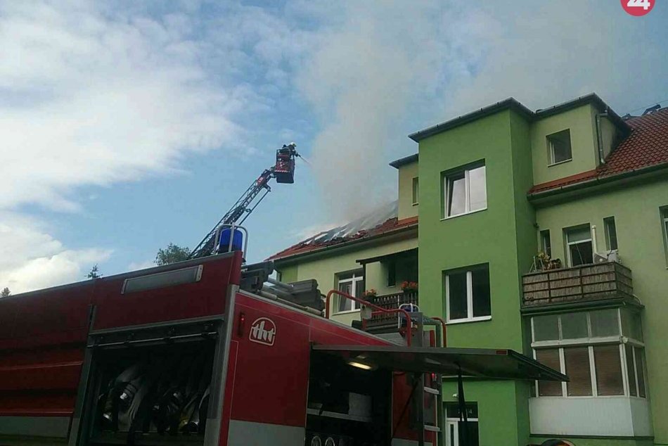 FOTO: Požiar bytu v Zemianskych Kostoľanoch