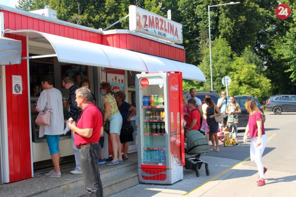 V OBRAZOCH: Zmrzlina Halimi zvíťazila v hlasovaní o NAJ zmrzlináreň v Bystrici