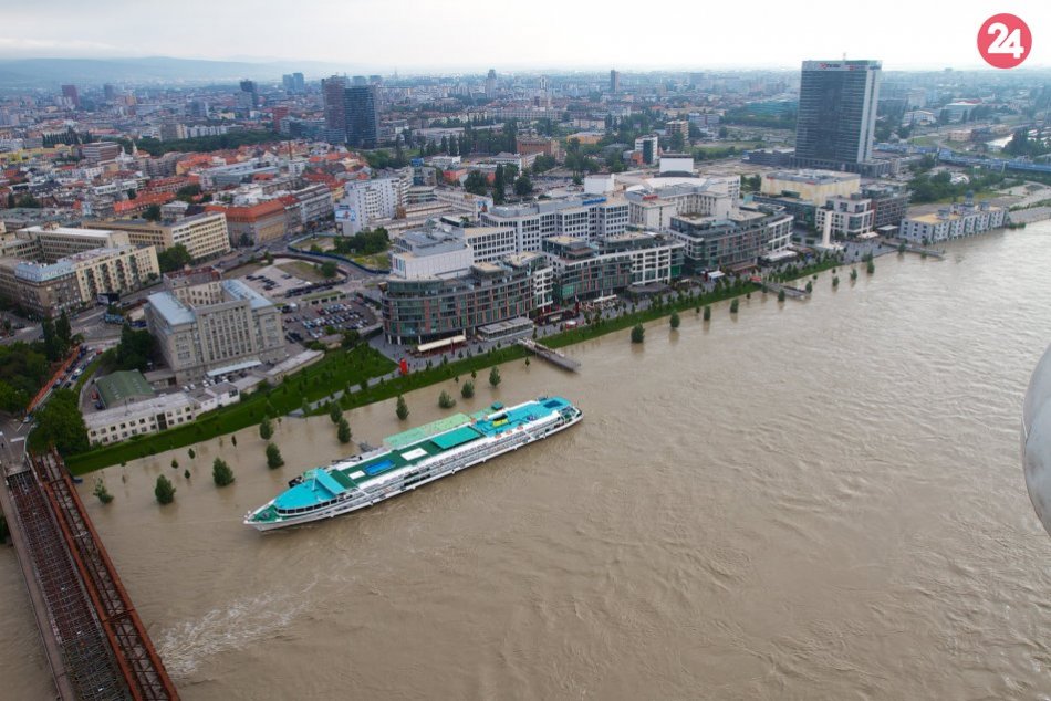 Povodeň v Bratislave a okolí, jún 2013