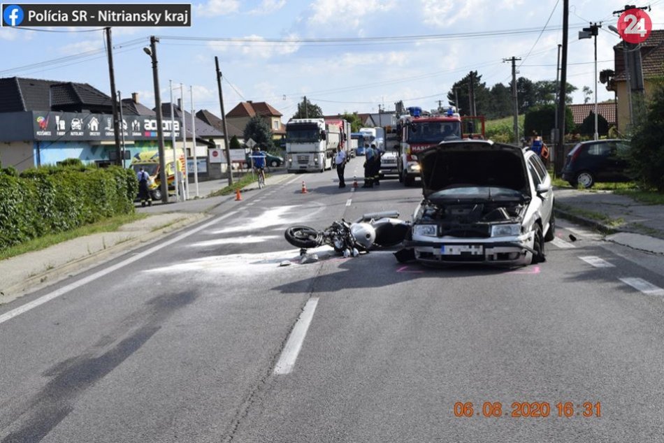 Dopravná nehoda v Krušovciach