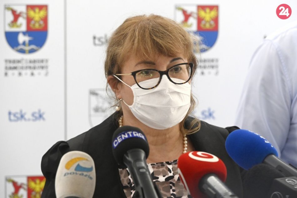 FOTO: Regionálna hygienička Ľudmila Bučková oznámila nové opatrenia v kraji