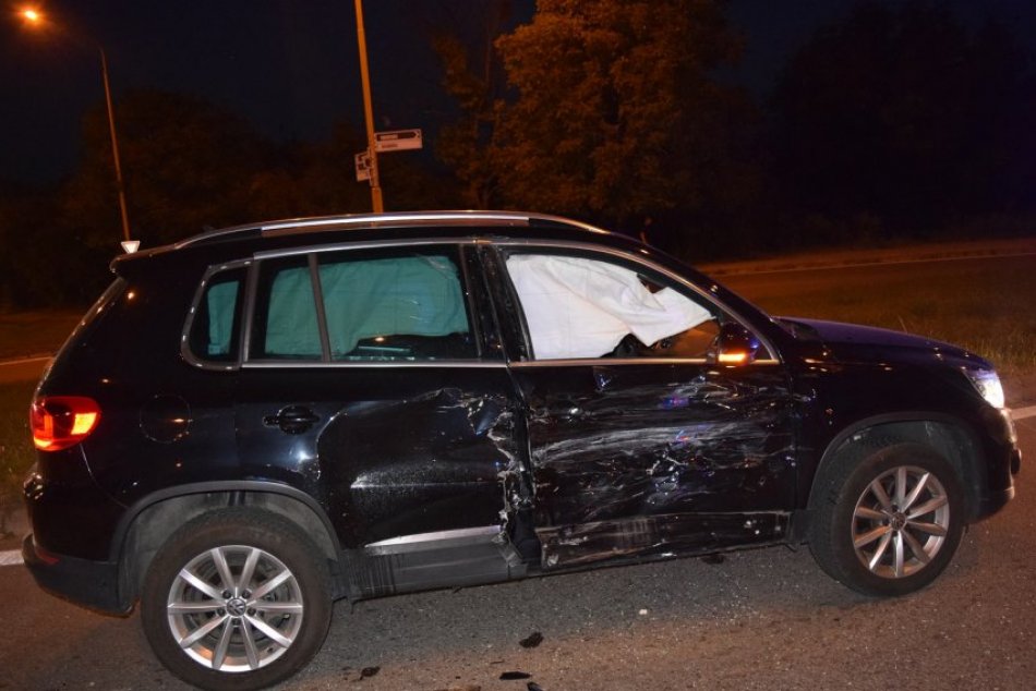 Obrazom: Na Duklianskej ulici v Prešove došlo k dopravnej nehode