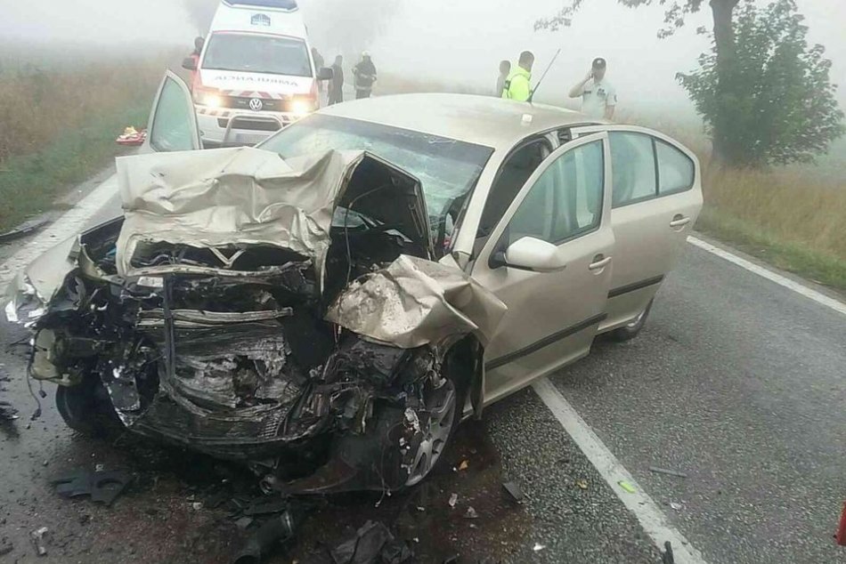 Vážna dopravná nehoda v okrese Nové Zámky
