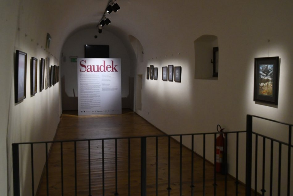 Obrazom: Výstava Jana Saudka v Prešove