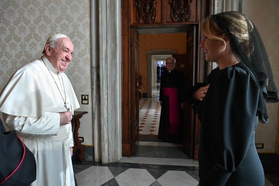 Prezidentka SR Zuzana Čaputová vo Vatikáne