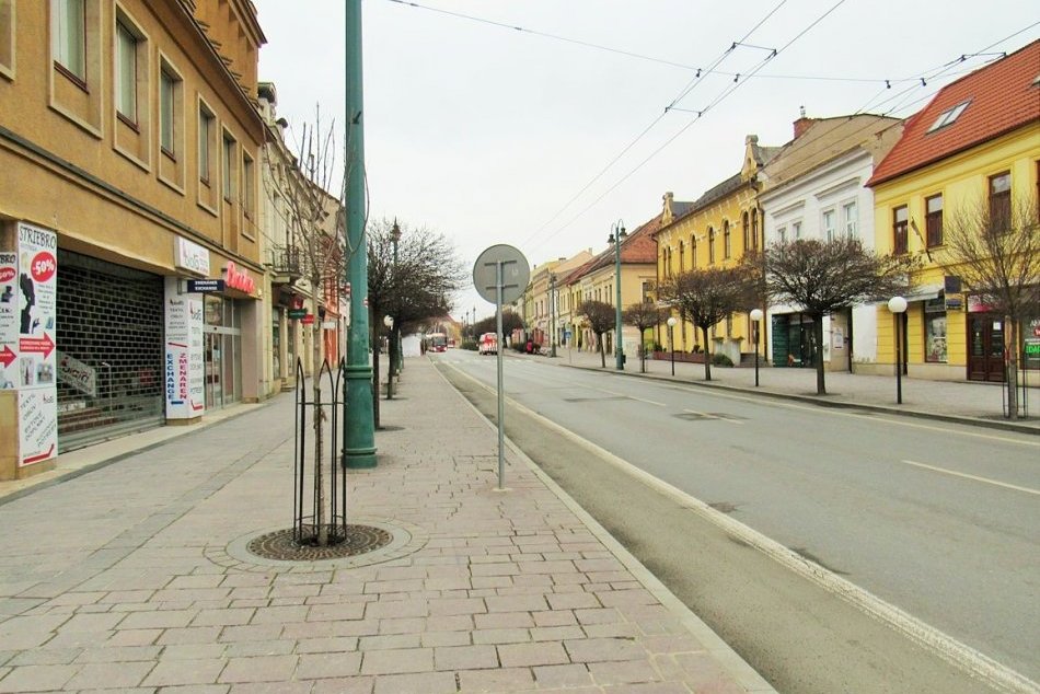 Obrazom: Lockdown v Prešove vyľudnil ulice