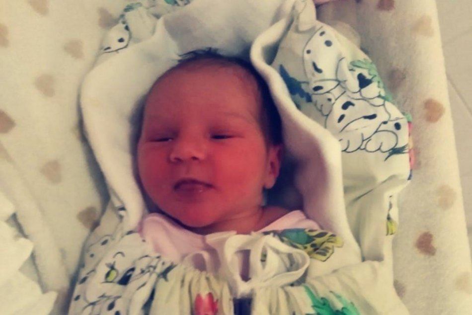 Prvým bábätkom narodeným v považskobystrickej nemocnici v roku 2021 je Nina